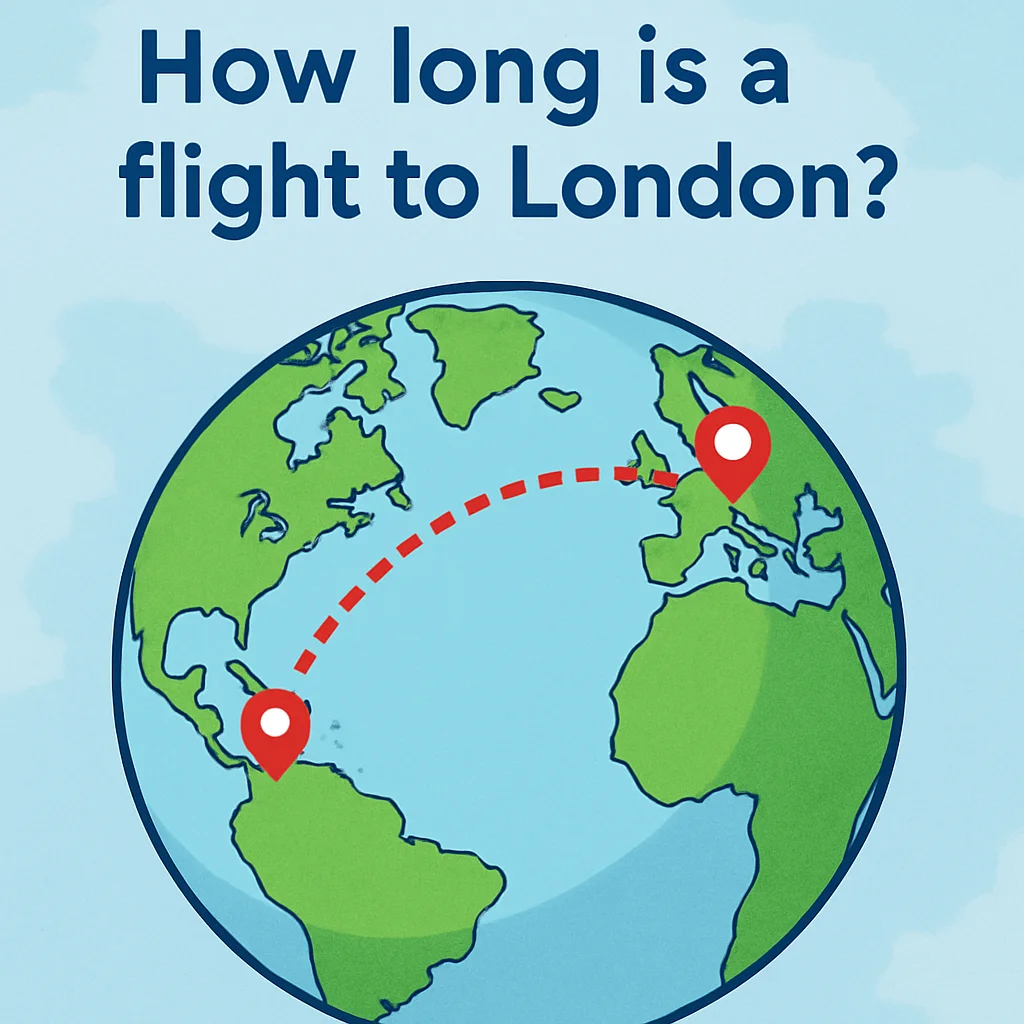 how long is a flight to london