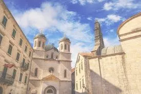 The Church of Sveti Luka in Kotor Montenegro Old town