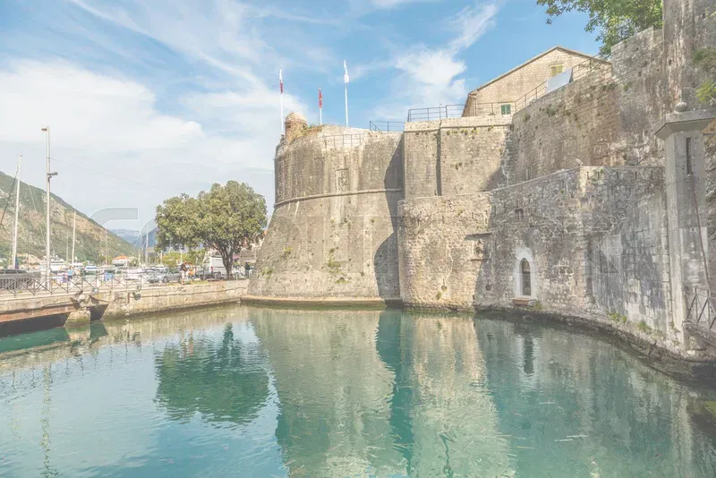 The Gurdic Gate in Kotor Montenegro Old town